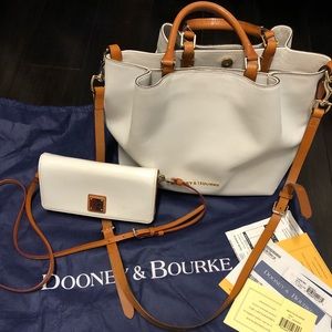 Dooney and Bourke handbag and crossbody wallet